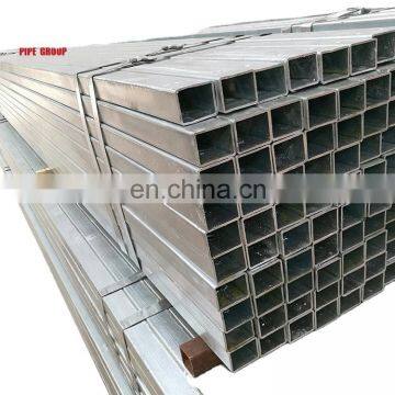 80g galvanized rectangular hollow section steel pipe