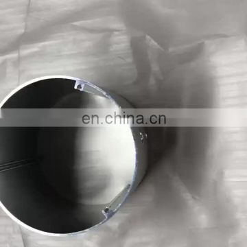 customized round tube extruded aluminum profiles suppliers