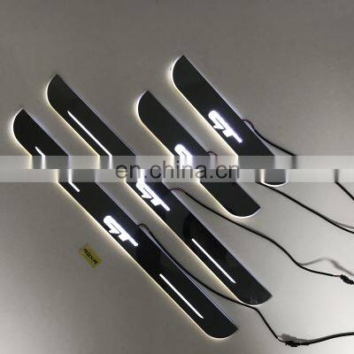 Led Door Sill Plate Strip for kia pro ceed gt dynamic sequential style step light door decoration step