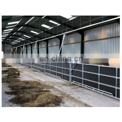 China well design prefabricated light steel structure feeder pig farming barn shed with equipments