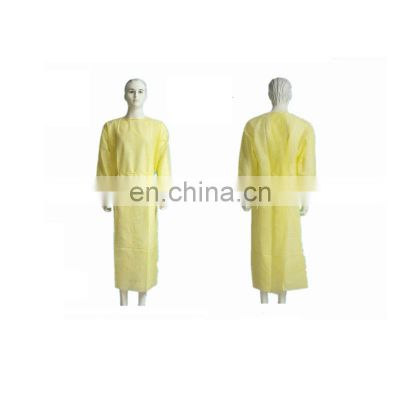 Disposable Isolation Gown blue/yellow/green