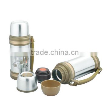 vacuum wide-mouth travel bottles with soft handle BL-2010