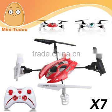 Plastic Material and RC Hobby Radio Control Style GPS Quadcopter X7