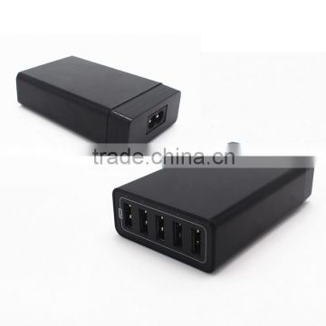 Universal wall charger 5 ports usb travel charger