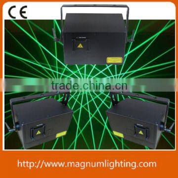 New pattern single green color tvs laser lighting mini laser stage lighting manual