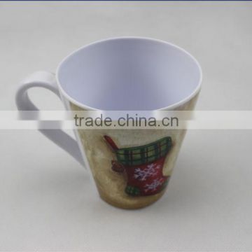3.5 inch melamine mug with handle