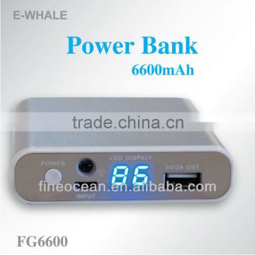 6600mah Portable charger power bank FG6600