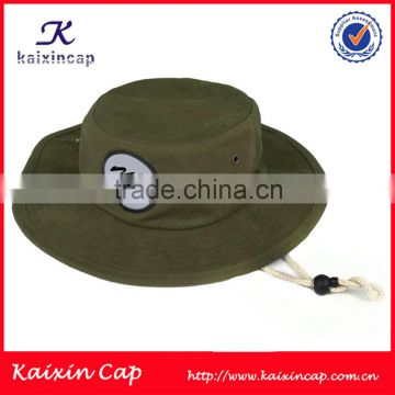 Professional custom bucket hat with string