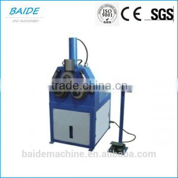 Baide brand W24Y-45 hydraulic steel profile bending machine,tube hydraulic bender