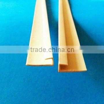 Professional Waterproof Plastic Extrusion Profile PJB829 (we can make according to customers' sample or drawing)