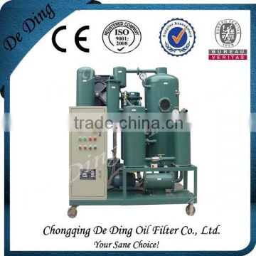 Magnetic Field Purification with Decolorization Technology Used Lube Oil Recycling Machine