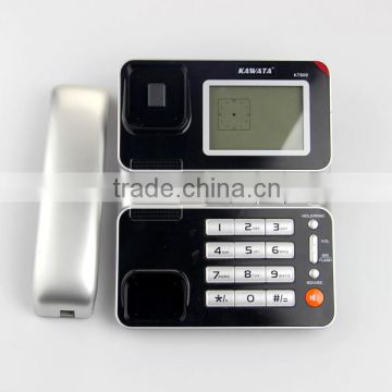 Professional supplier FSK/DTMF dual caller id system corded phone