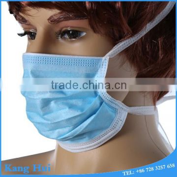 Earloop non-woven dust surgical face mask cloth