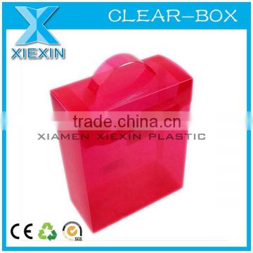 rectangle handle box pp clear bed linen box