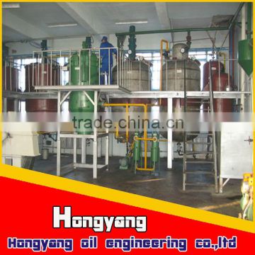 10-100tpd used /waste cooking oil refinery/refining/refined processing machine