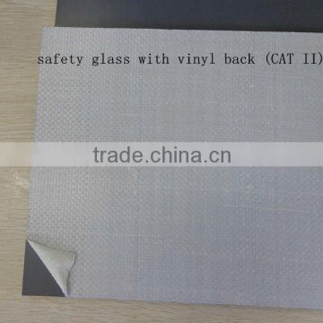 China hot vinyl Safety Back painted glass for home decoration
