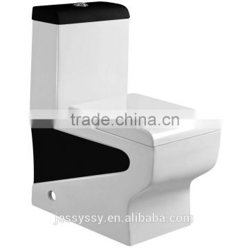 Ceramic cheap black toilets color water closet price 329 black