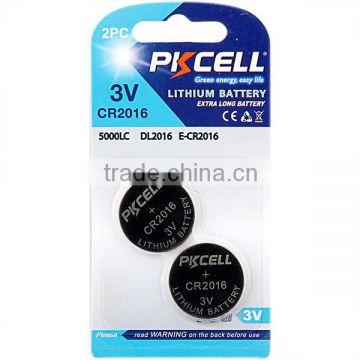Hot sale! 3v lithium cr2016 button cell for watch, calculator