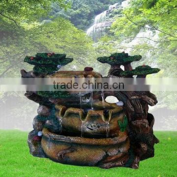 Newest water fountain resin/outdoor resin fountain