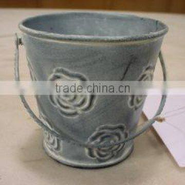 Garden Buckets,Metal Bucket, Bucket, Ice Bucket, Galvanized Metal Bucket