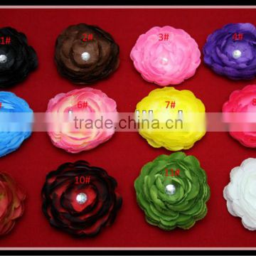 lovely baby decoration flower with clip ornament flower with clip