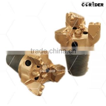 pdc drag bit for colliery /3 blades pdc drag bits / drilling drag bit