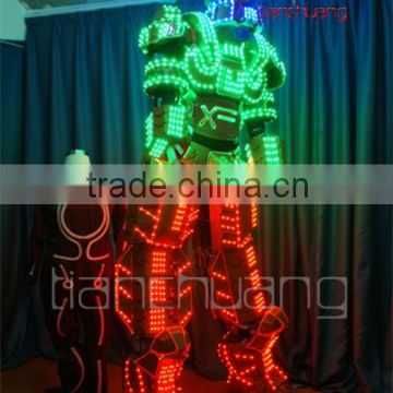3D Hugh Stilt Walker Robot LED Costumes
