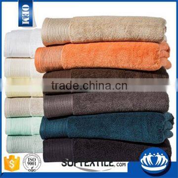 china manufacturer colorful warm 100% cotton bath towel