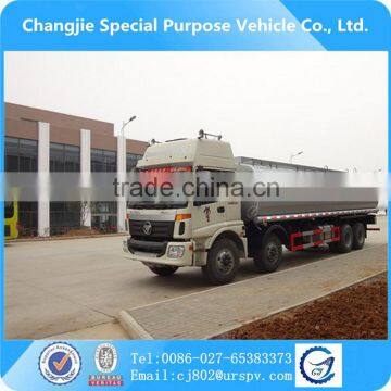 35000 Liters Foton Auman 8x4 oil tanker truck oil tanker truck