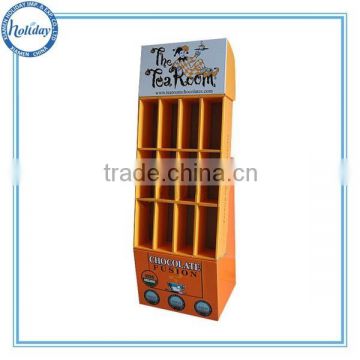 FSDU!! Holiday Packing Factory produce free stand display unit for chocolate, snacks shelf units