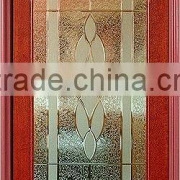 art glass door