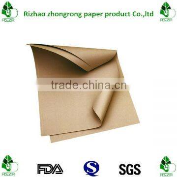 brown food wrapping paper poly coating kraft paper