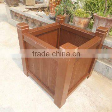 garden wpc flower planter composite decking