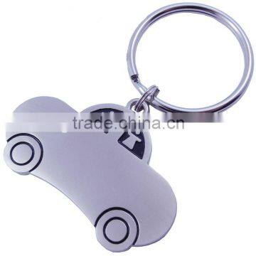 classic shape car metal keyring