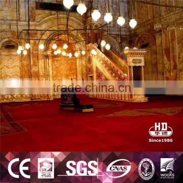 Economical custom design luxury islamic prayer rug