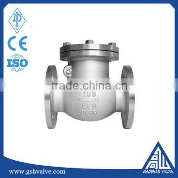 ANSI stainless steel flange single flap swing check valve