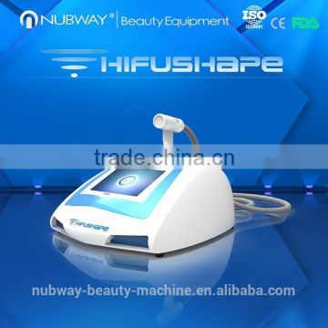 leading technology China HIFUSHAPE portable hifu ultrasound fat burning equipment
