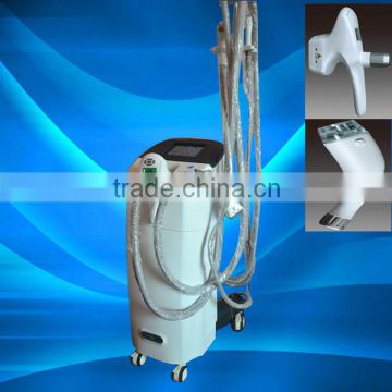 CE approval EXW lowest price multifunctional 4 treatment heads used in spa v8 slimming machine