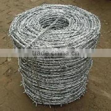 PVC Coated Plastic Barbed Wire 100m Manufacturer (High Quality)