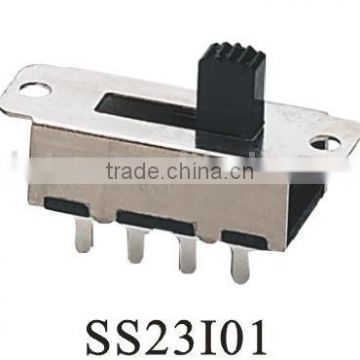 SS23I01 2P3T slide switch