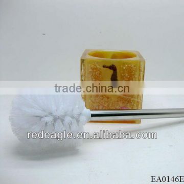 EA0146E polyresin toilet brushs and holders
