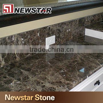 High quality Made in China emperador dark marble countertop