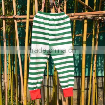 New style christmas baby pants funky baby clothes kid's stripe pants