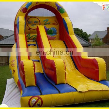 Promotional fashion funny kids bouncy slide inflatable slide for sale