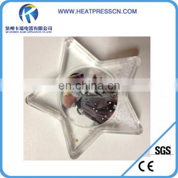 promotional gifts star shaped snow photo frame