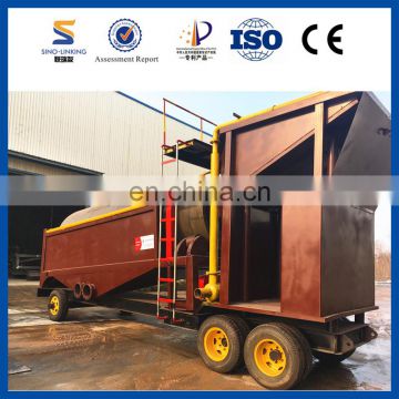 SINOLINKING New product 2017 Alluvial Gold Washing Machine /Trommel Screen of China National Standard