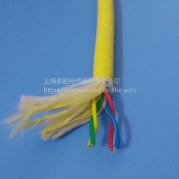 5 Core 3 Phase Cable Single Layer Shielding Pur