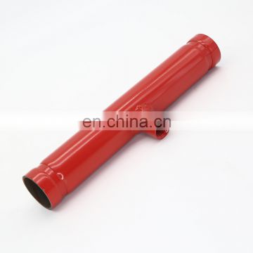 Fire Sprinkler ASTM A53 SCH40 galvanized and red painted STEEL PIPE