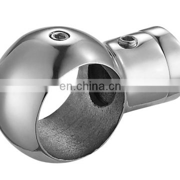 Professional stair handrail fittings tube connector for wholesale