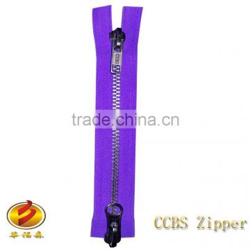 High Quality No.7 Fashion Double Slider Metal Zipper